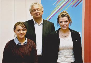 Lors de l'installation du Conseil Dpartemental Junior